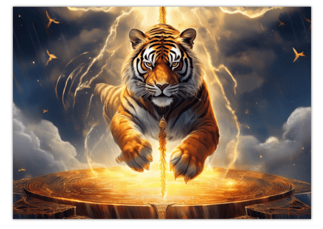 Tiger of the Celestial Storm