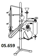 Micro Kjeldhal Nitrogen Distillation Assembly