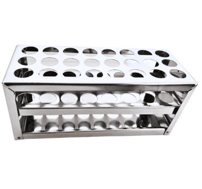 Test Tube Stand - Stainless Steel