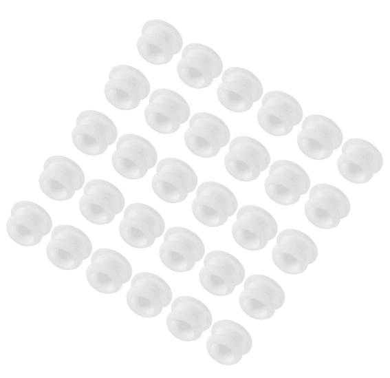 Silicon Rubber - 5 mm Hole for Insert