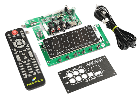Imranics 5.1 DSP Rempte kit TX-110A