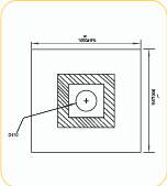 Mevel Fenestrated Drape