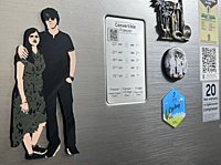 Personalized Fridge Magnet