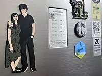 Personalized Fridge Magnet