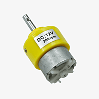 12V 200RPM Geared DC Motor