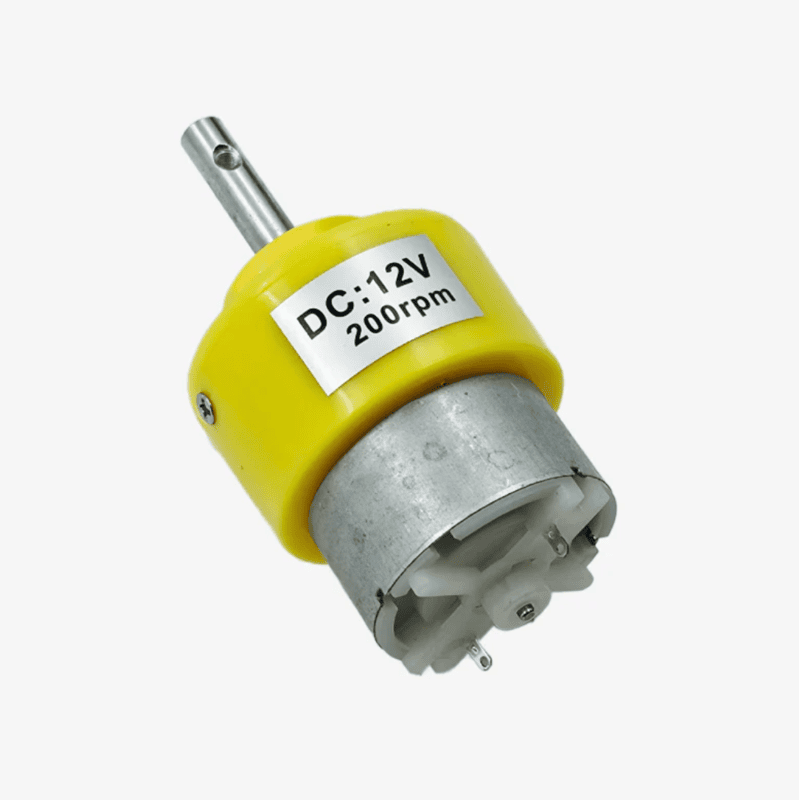 12V 200RPM Geared DC Motor