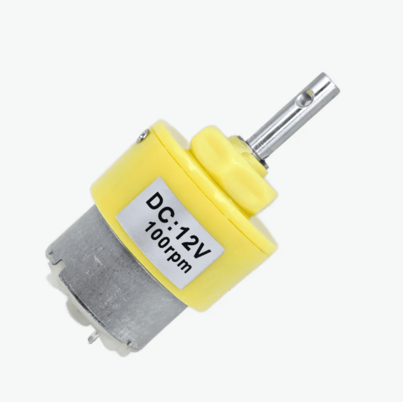 12V 100RPM Geared DC Motor