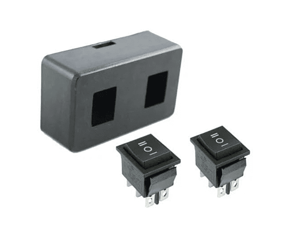 DPDT Switch Box for Robot with 2 DPDT Switch