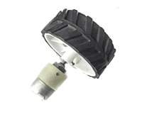 Robot Wheel 10cm Dia x 4cm Width