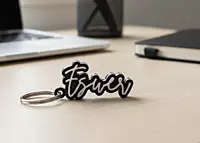 Custom Name Keychain