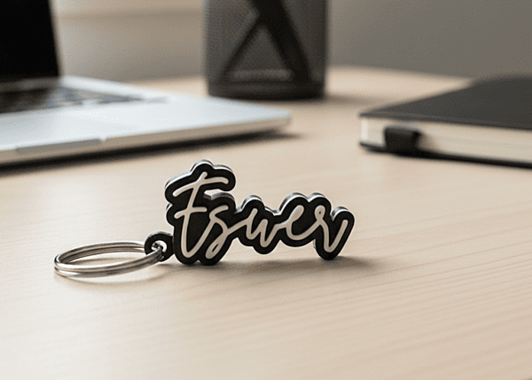 Custom Name Keychain