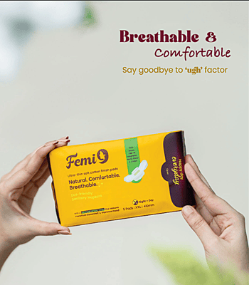 Femi9 Anion Sanitary Napkins 410mm XXL (5 Pads) – Cotton Soft, Heavy Flow Protection Femi9 Anion Sanitary Napkins 410mm XXL (5 Pads) – Cotton Soft, Heavy Flow Protection