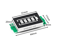 Lithium Battery Capacity Indicator Module (1S 2S 3S 4S 5S 6S 7S 8S 1-8S)