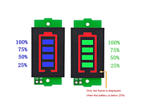 Lithium Battery Capacity Indicator Module (1S 2S 3S 4S 5S 6S 7S 8S 1-8S)