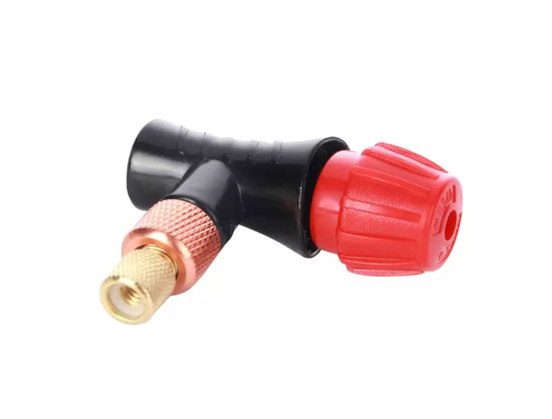 Valve Calandis Portable CO2 Bicycle Inflator Head Cartridge Pump Presta & Schrader
