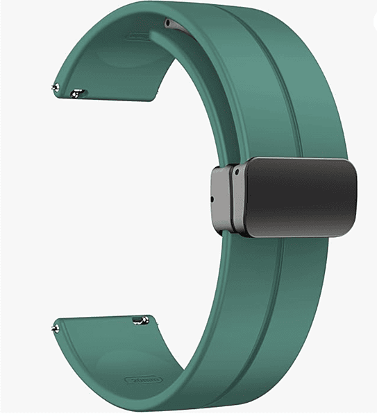 22 mm Silicone Magnetic Watch Straps Belt Band