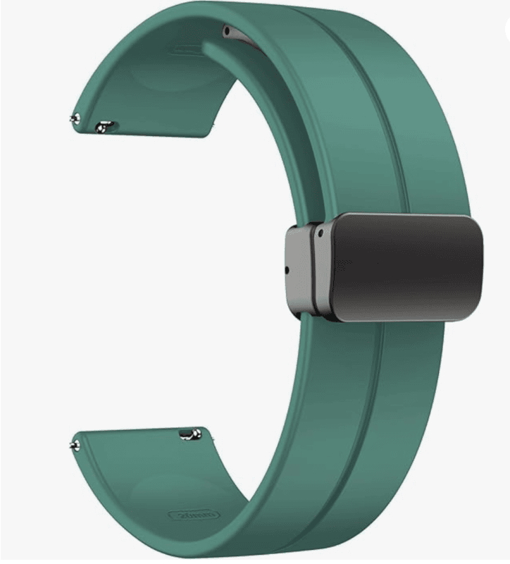 22 mm Silicone Magnetic Watch Straps Belt Band