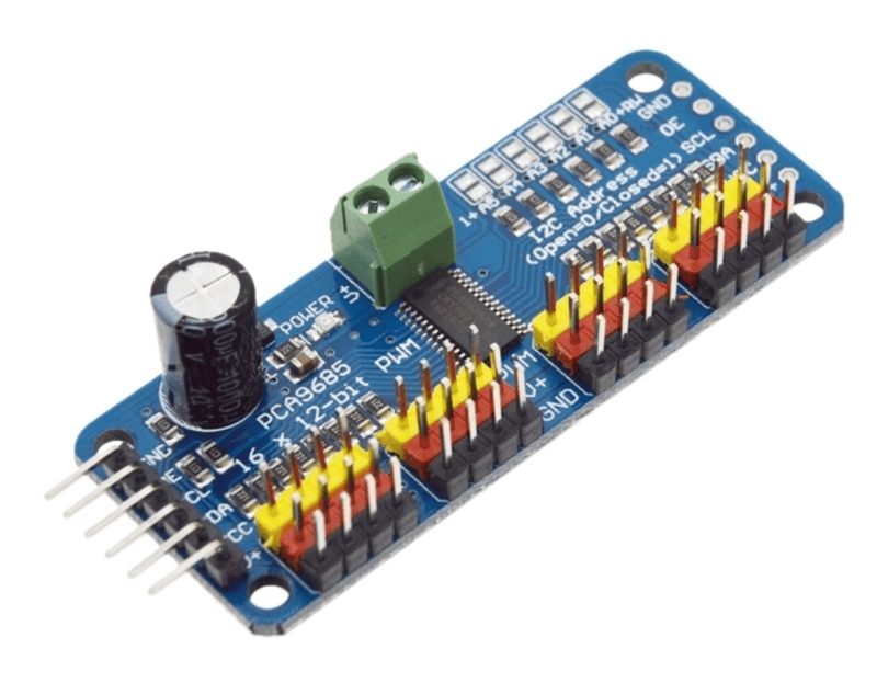 Servo Driver I2C interface PCA9685 16-Channel 12-bit PWM for Arduino Raspberry Pi