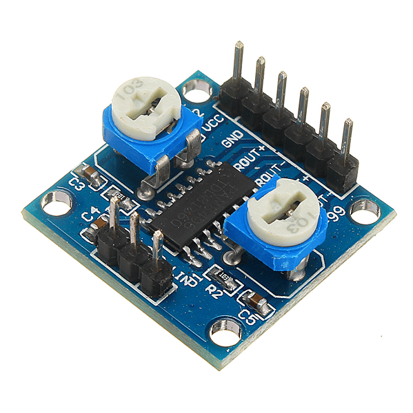 PAM8406 Digital Amplifier Module With Volume Control Potentiometer 5Wx2 Stereo
