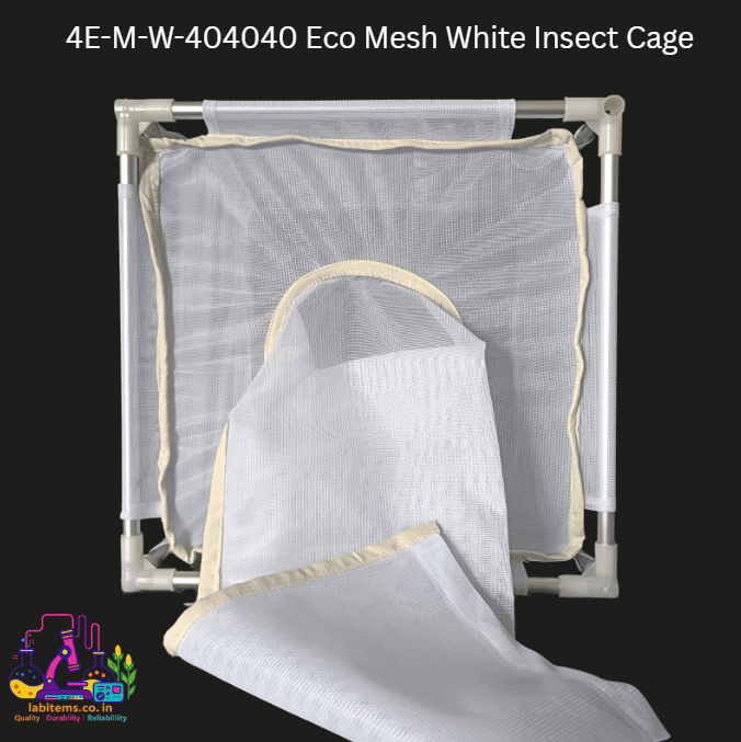 4E-M-W-404040 Eco Mesh White Insect Cage