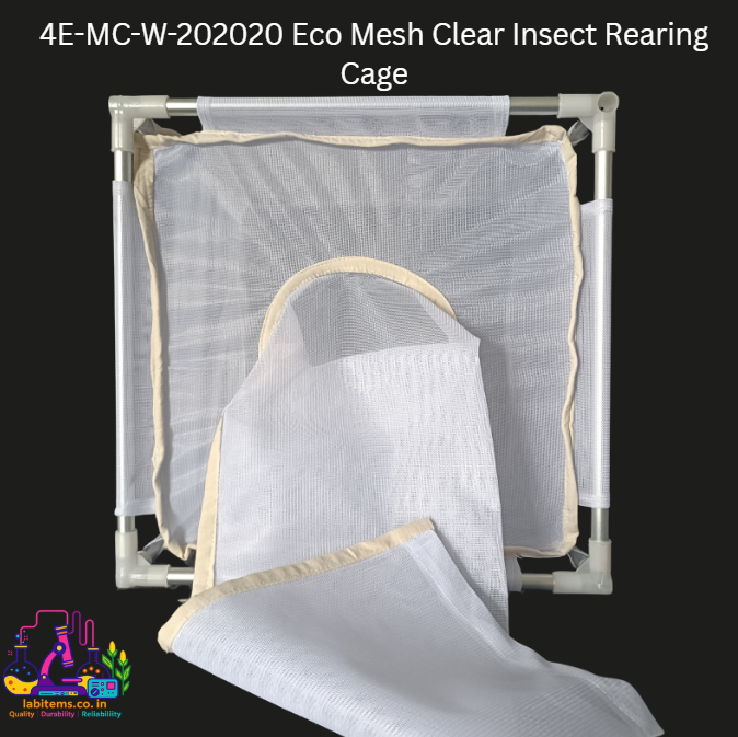 4E-MC-W-202020 Eco Mesh Clear Insect Rearing Cage