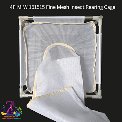 4F-M-W-151515 Fine Mesh Insect Rearing Cage