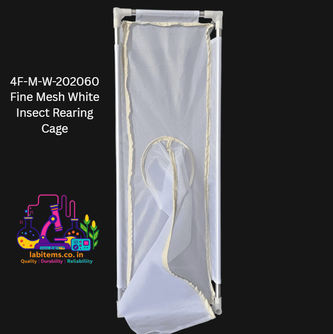 4F-M-W-202060 Fine Mesh White Insect Rearing Cage