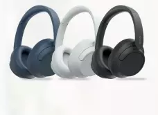 Sony WH-CH720N Wireless Headphones – Active Noise Cancelling | 35H Battery | Mic
