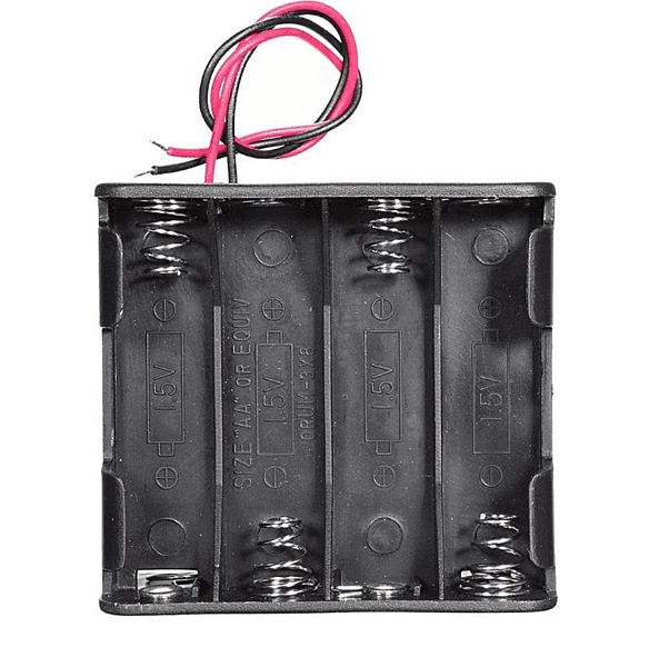 Battery Holder Box Without Cover 4 x AA