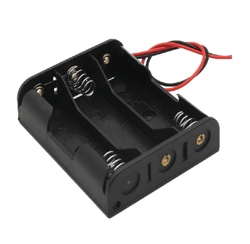 Battery Holder Without Cover 3 x 1.5V AA