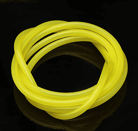 Silicone tubing yellow 6 x 8mm