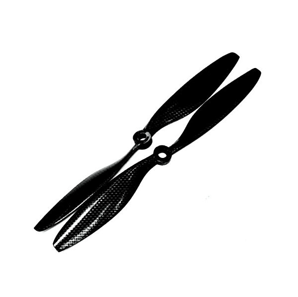 Propellers 1045(10X4.5) Carbon Fiber Black 1CW+1CCW-1pair