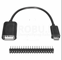 Raspberry Pi Zero W USB Adapter with HDTV Cable, OTG, Power Adapter Accessories Kit