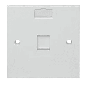 Face Plate 1 Port