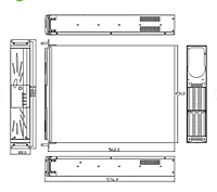 DotNet Wall Mount Metal Rack 27U