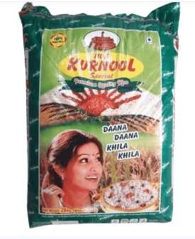 Kurnool Best Quality Sortex Sona Masoori Rice Steam