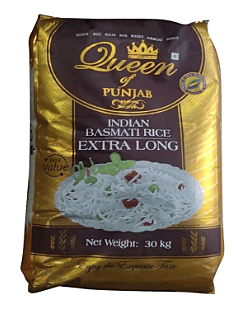 Queen Of Punjab Extra Long Indian Basmati Rice Steam