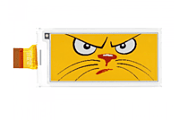 2.9inch E-Paper Display (G), E-ink Display, 296x128, Red/Yellow/Black/White, SPI Interface