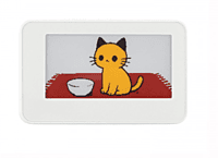 2.13inch NFC-Powered e-Paper (G), Red / Yellow / Black / White 4-color Displaying, No Battery, Wireless Powering & Data Transfer, High Quality ABS Case