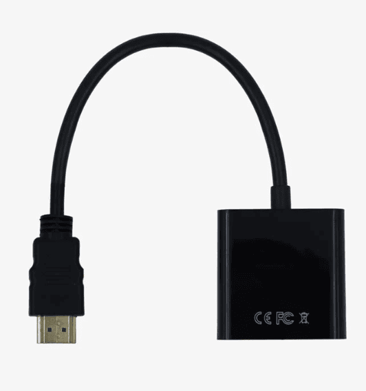 HDMI Male to VGA Female Video Converter Adapter with full HD 1080p for PC, Laptop & Raspberry Pi