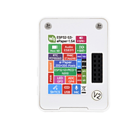 ESP32-S3 1.54inch e-Paper AIoT Development Board, 200 × 200, Black / White, Supports Wi-Fi and BLE Dual-mode Communication,with 3.7V MX1.25 Lithium battery