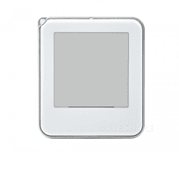 1.54inch Passive NFC-Powered e-Paper (G), Red / Yellow / Black / White 4-color Displaying, No Battery, Wireless Powering & Data Transfer, Silver Metal Border