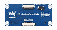 10.85inch e-Paper display, e-ink display, 1360 × 480, Black / White, SPI Interface,With driver HAT