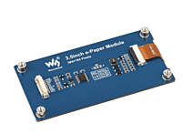 3.5inch E-Paper Display (G), E-Ink Display, 384 × 184 Pixels, Red/Yellow/Black/White, SPI Interface