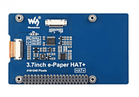 3.7inch E-Paper Display (G), E-Ink Display, 416 × 240 Pixels, Red/Yellow/Black/White, SPI Interface, Standard Raspberry Pi 40PIN GPIO header,With driver board
