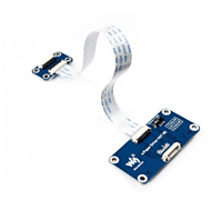 7.5inch e-Paper display (H), E-ink display, 800x480, Red/Yellow/Black/White, SPI Interface,With driver HAT