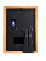 7.3inch E6 Full Color E-Paper With Solid Wood Photo Frame, Ultra-long Standby, 800 × 480 Resolution, ,With 3.7V Lithium battery + Button cell