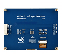 4.2inch e-Paper display (G), e-ink display, 400x300, Red/Yellow/Black/White, SPI Interface,with driver board