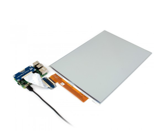 13.3inch E Ink Spectra 6 (E6) Full color E-Paper Display, 1600×1200 Pixels, SPI Communication,With Driver HAT