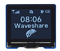 1.32inch OLED Display Module, 128×96 Resolution, 16 Gray Scale, SPI / I2C Communication